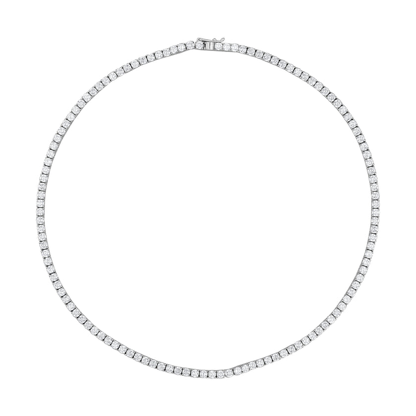 Shiny Spectra 925 ayar Suyolu Gümüş Gerdanlık SSSG004