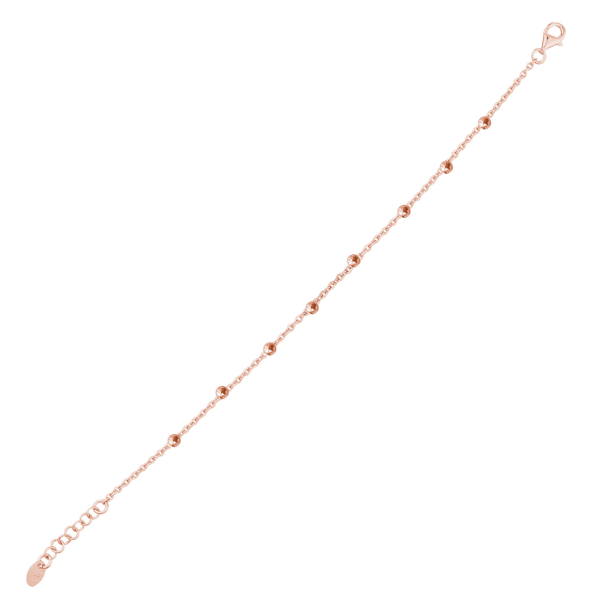 Toplu İnce Gümüş Tek Zincir Bileklik SS3TBLK