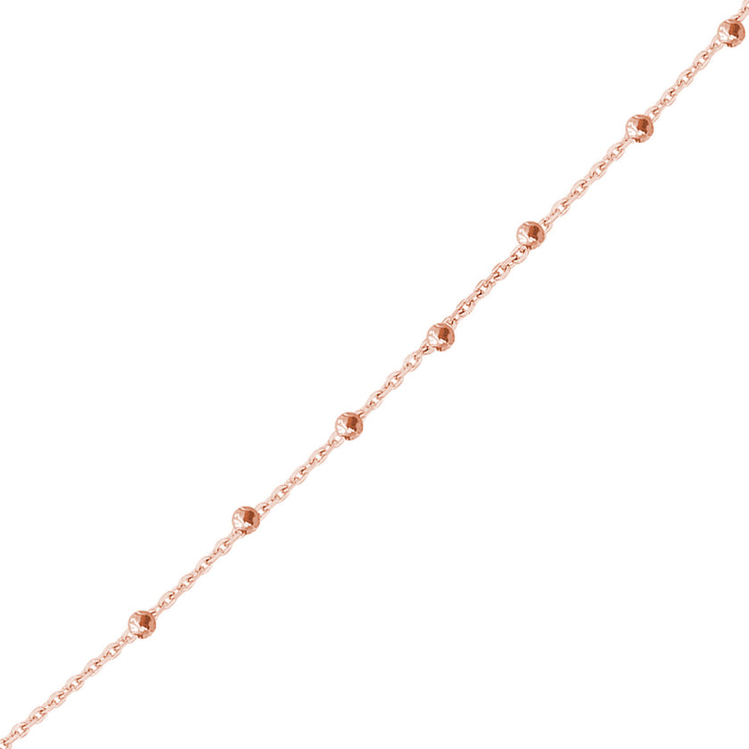 Toplu İnce Gümüş Tek Zincir Bileklik SS3TBLK