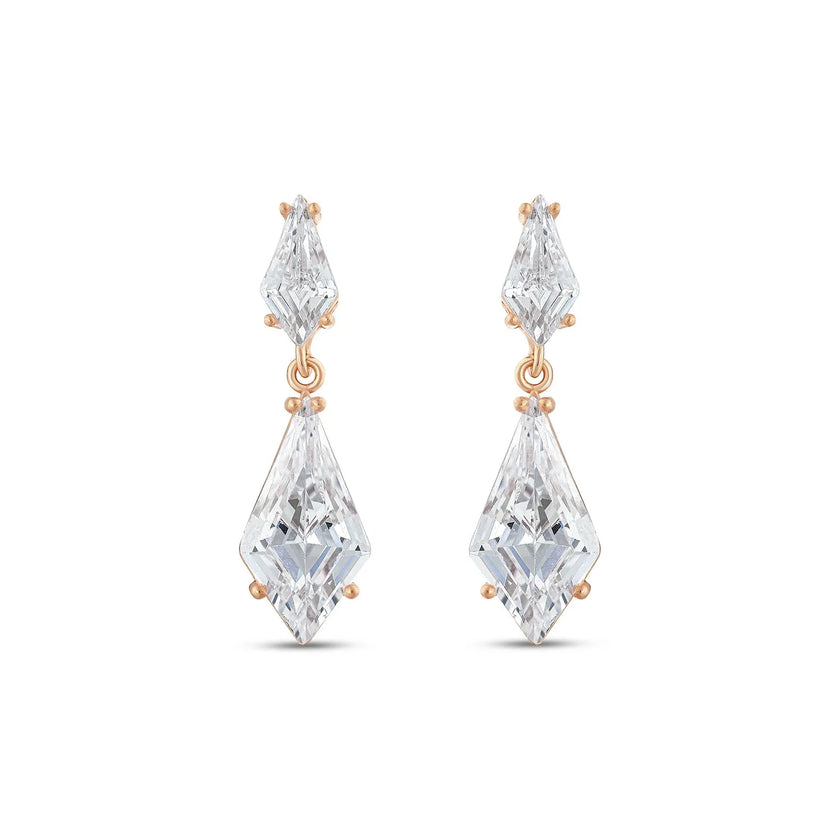 Damla Sallantılı 925 Ayar Gümüş Küpe