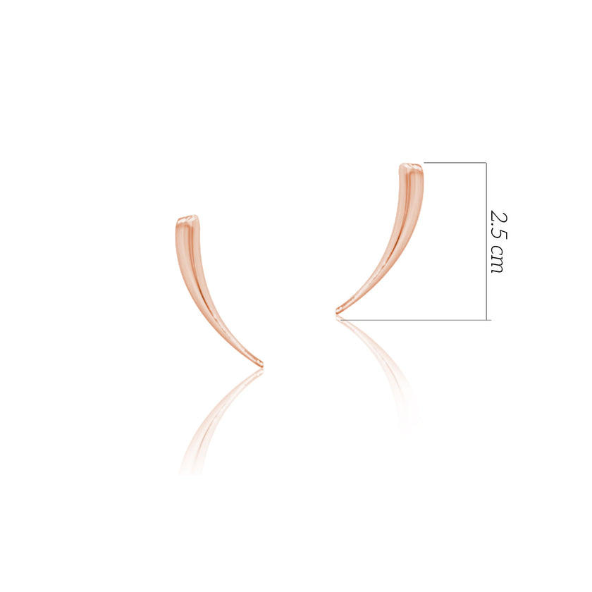 925 Ayar Gümüş Diş Küpe SSDİŞK