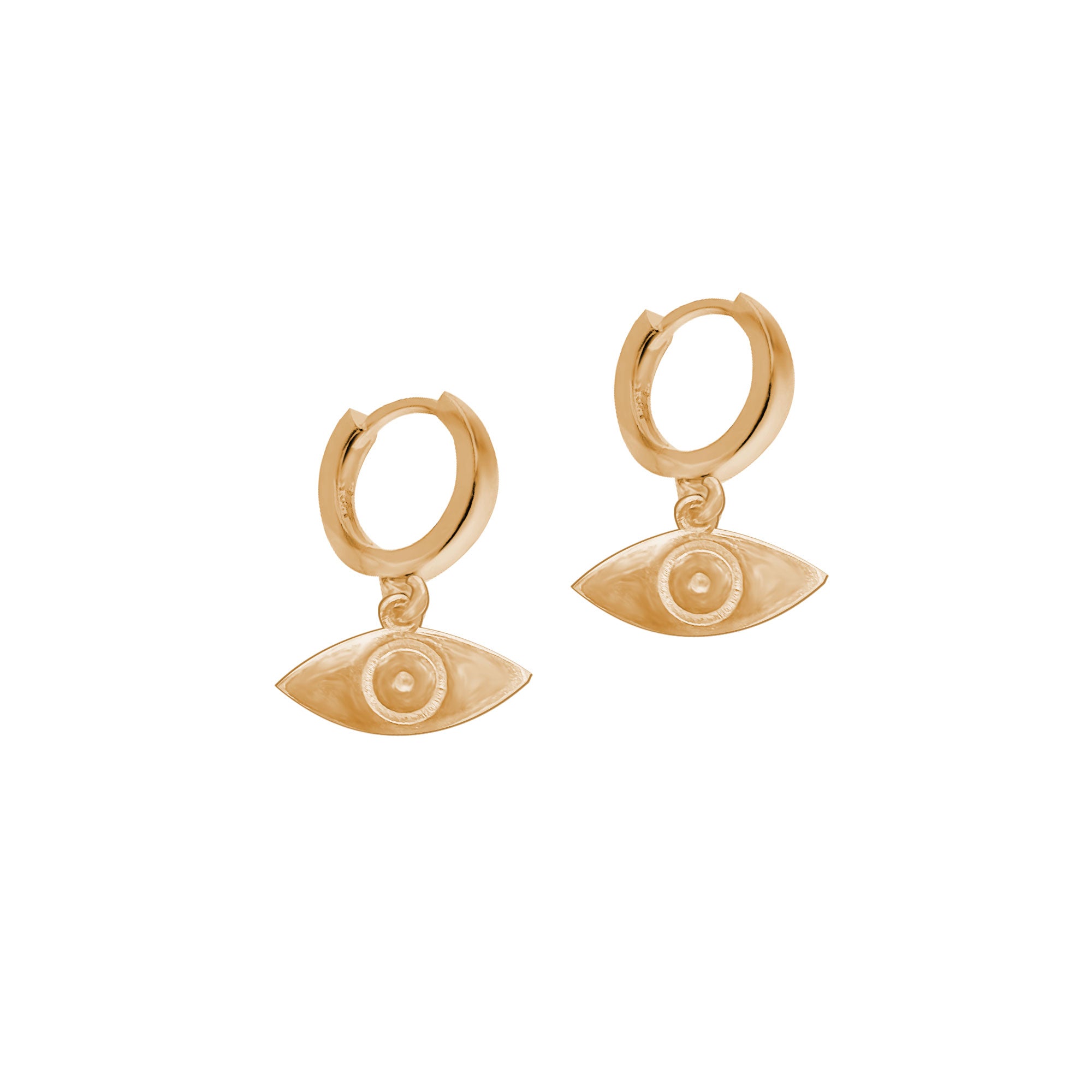 Gümüş Göz Sallantılı Sade Küpe SSGÖZK01