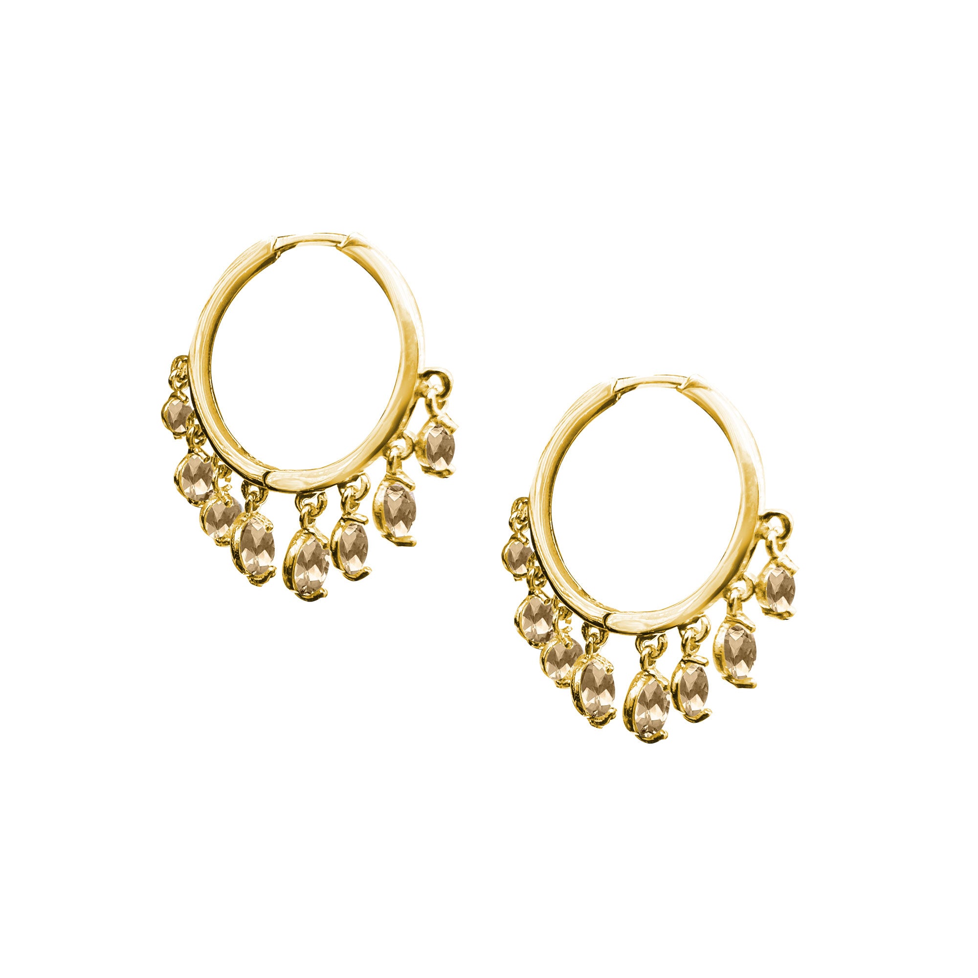 Çoklu Figür Sallantılı 925 ayar Gümüş Küpe Zultanit Taşlı SSHAKIRA4