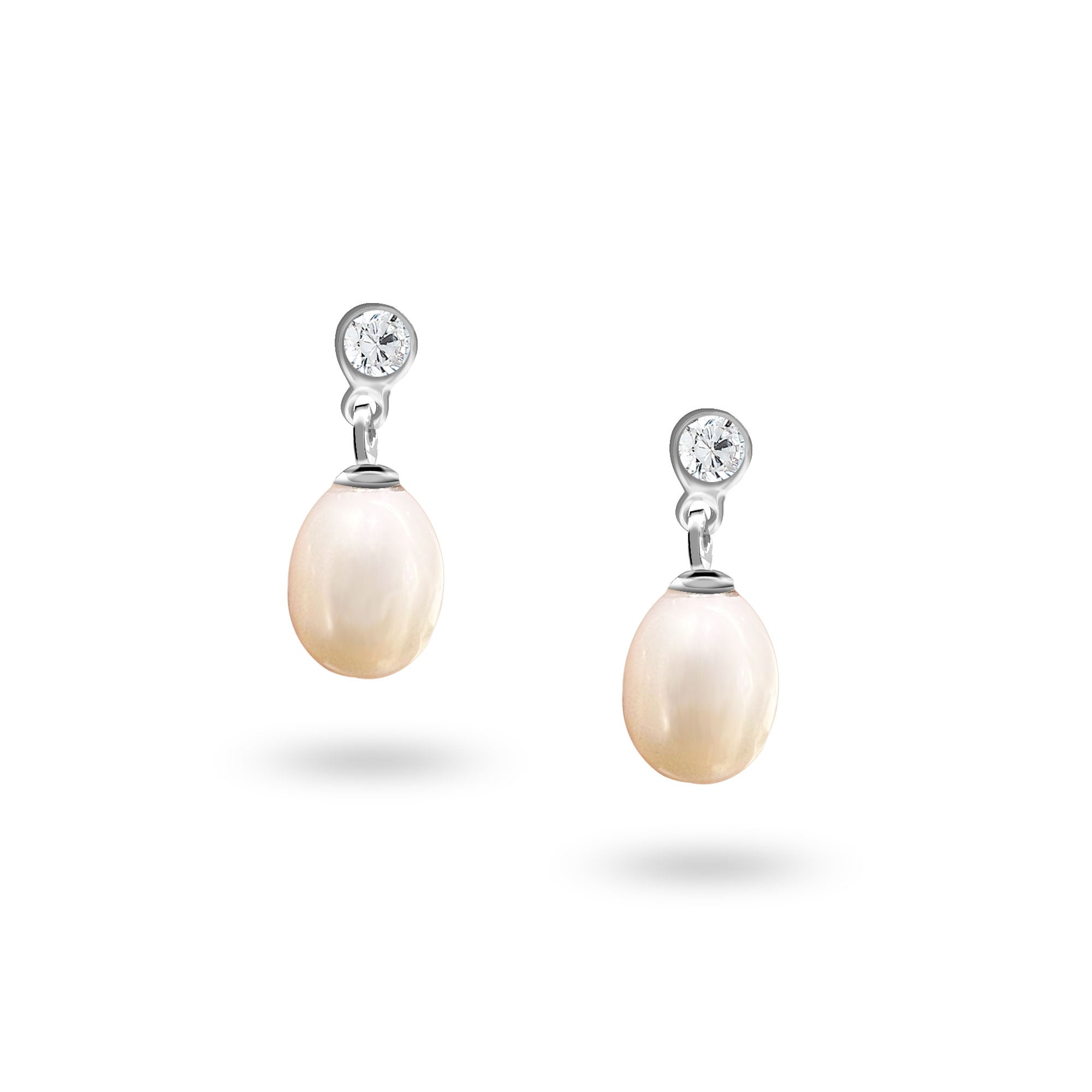 Doğal İnci Gümüş Küpe SSİNCİK