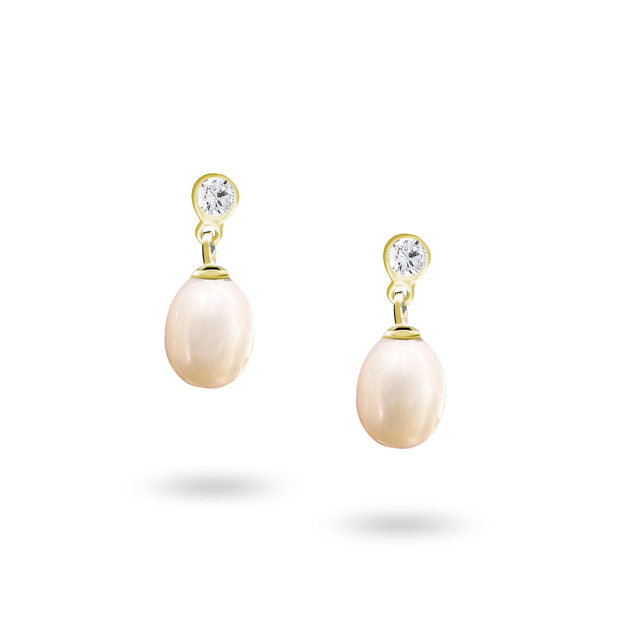 Doğal İnci Gümüş Küpe SSİNCİK