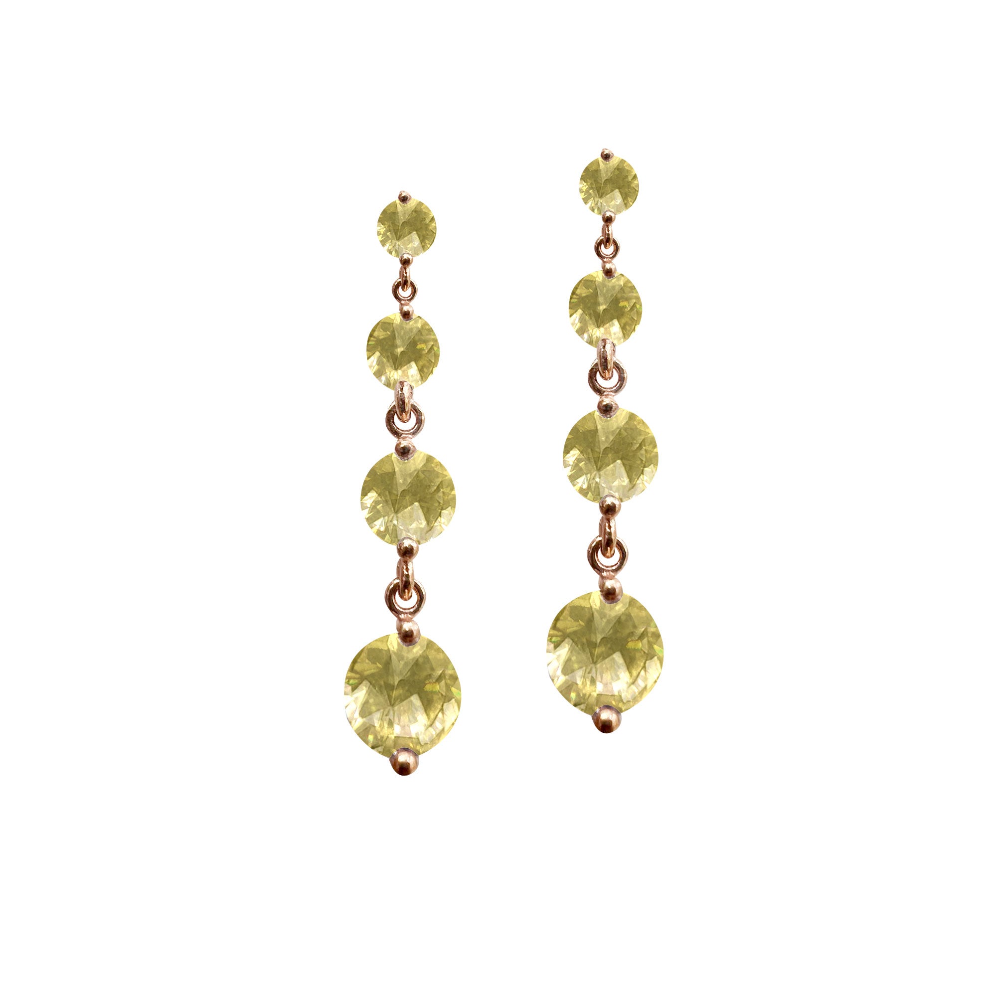 Zultanit Taşlı Sallantılı Küpe SSRENKS3