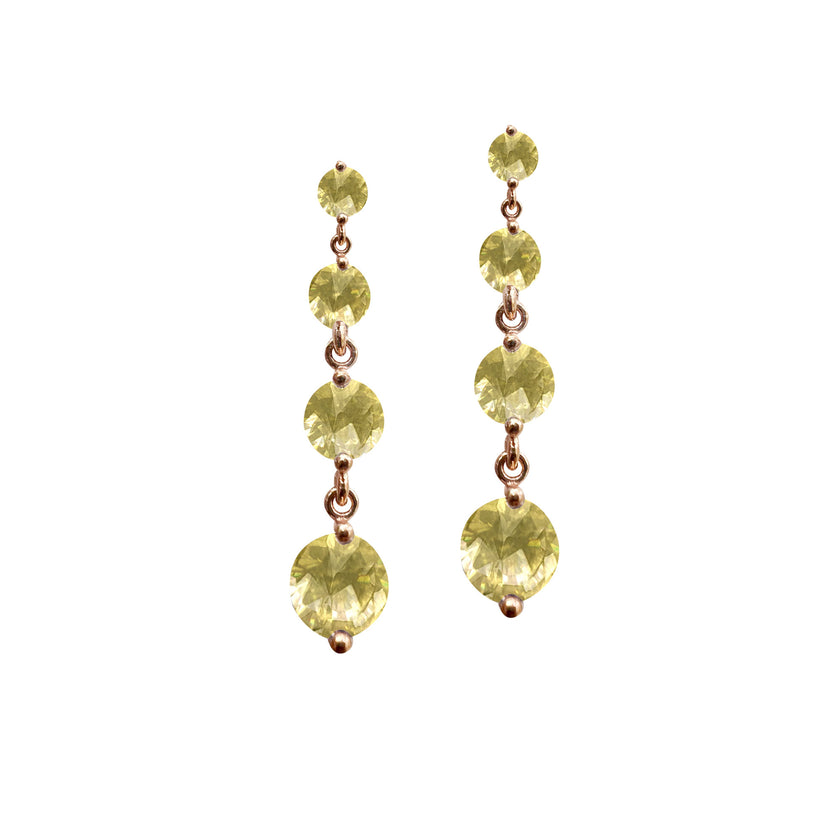 Zultanit Taşlı Sallantılı Küpe SSRENKS3