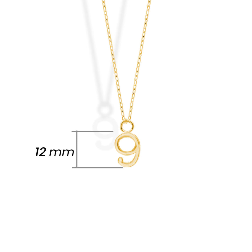 Shiny Spectra 925 Ayar Gümüş 9 Sayısı Kolye Balık Burcu İçin Ruhsal Yükseliş ve Şans Sembolü