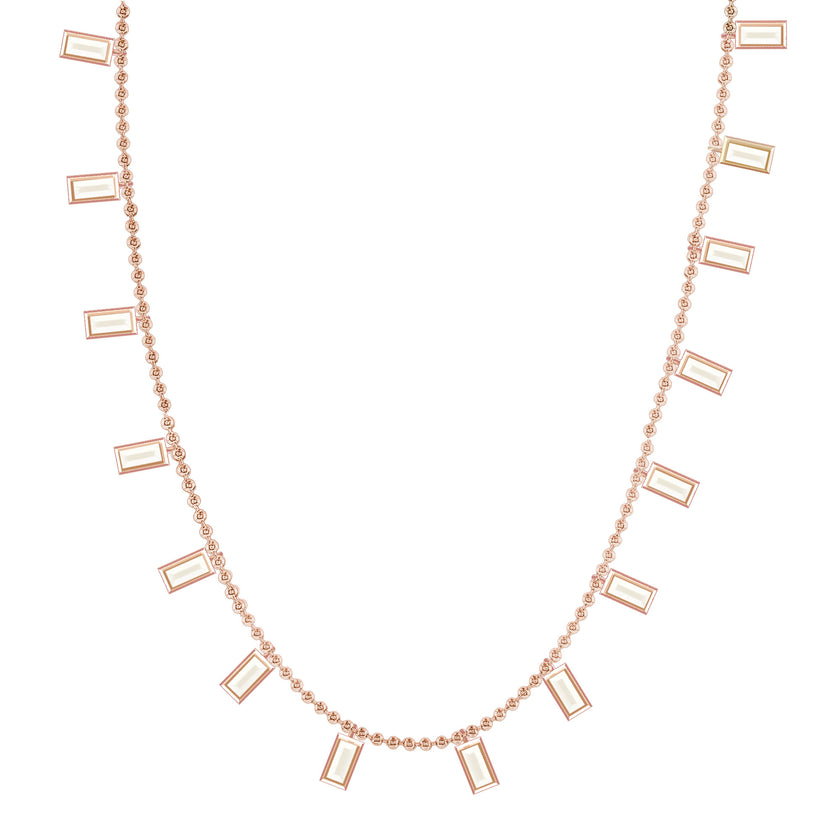 Zirkon Taşlı Dikdörtgen Sallantılı Uç 925 Ayar Gümüş Kolye SSRNKLKLY01