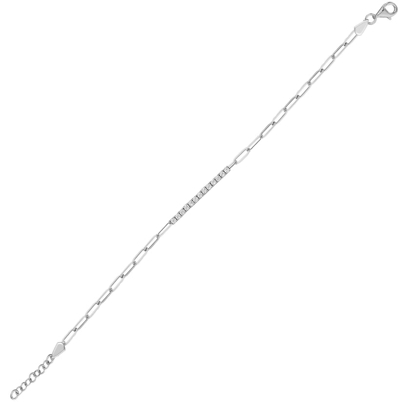 Ataç Zincir İtalyan Model 925 Ayar Gümüş Bileklik SSSUATAÇ2