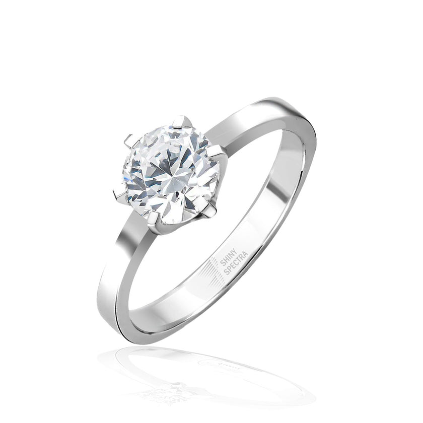 1.00 Karat Pırlanta Tektaş Yüzük 14 ayar Altın