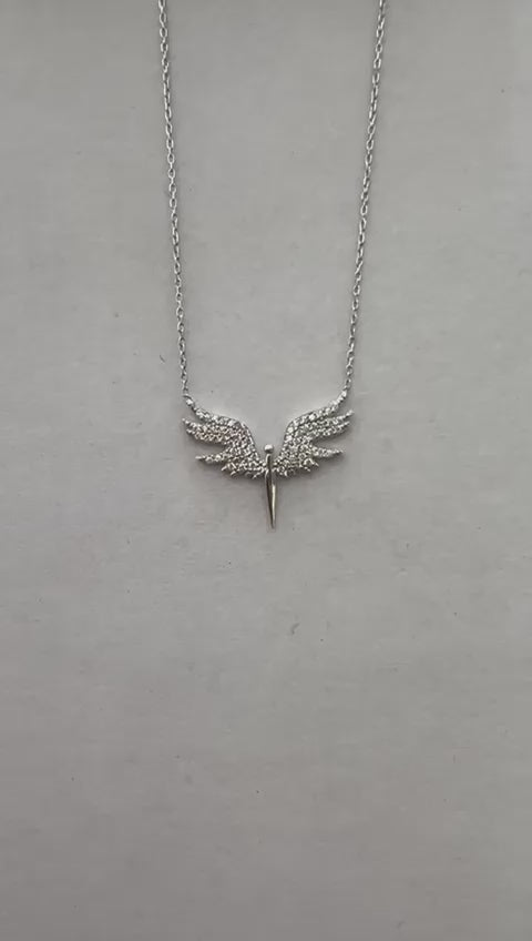 Shiny Spectra Melek Mikail 925 Ayar Gümüş Kolye SSNK0009